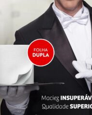 Papel higiênico folha dupla neutro c 30m Neve leve 24 pague 2